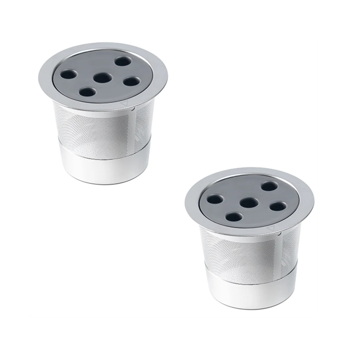 

Многоразовые K-чашки из нержавеющей стали для кофеварки с пятью отверстиями