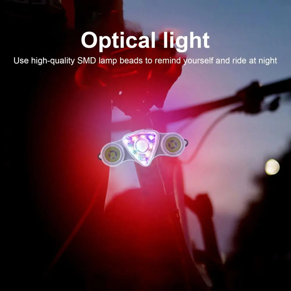 

Фсветильник велосипедный водонепроницаемый с бусинами, стосветильник-сигнал для горных велосипедов, 11 SMD, 1 комплект