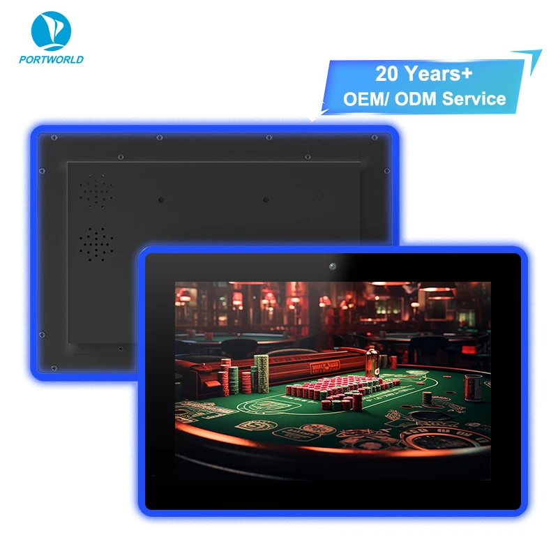 Фото 2026 Portworld YC-LE101 10.1-дюймовый сенсорный IPS LCD-экран с креплением VESA, моноблок, POE, NFC, Android 11 планшет №1