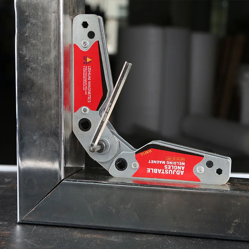

Adjustable Angles Magnetic Welding holder 20-200 Degree Fixture Magnet Positioner Tools Magnetic Welding Clamp WM10-S/M
