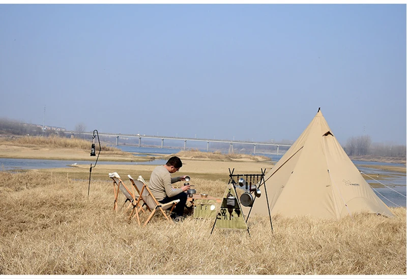 

Портативный крючок для хранения на открытом воздухе, складной штатив для кемпинга, стойка для хранения