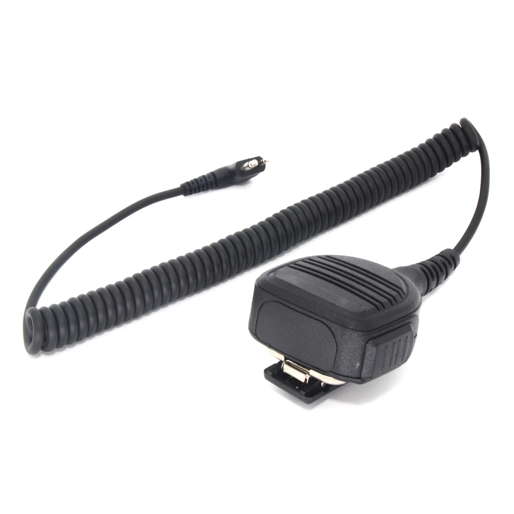 PMMN4013A Rainproof 2-Pin Shoulder Remote Speaker Mic-rophone PTT For Motorola Radio PMR446 PR400 Mag One BPR40 A8 EP450 AU1200
