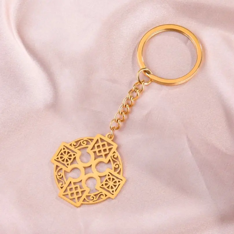 LIKGREAT подвеска-ведьмы из нержавеющей стали с узлом брелок для мужчин и женщин