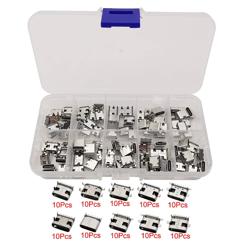 

USB разъемы Type-C 2Pin 6Pin 16Pin