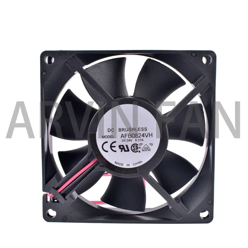AFB0824VH 8 см 8025 80 мм вентилятор 80x80x25 24 В А двойной шарикоподшипник большой инвертор
