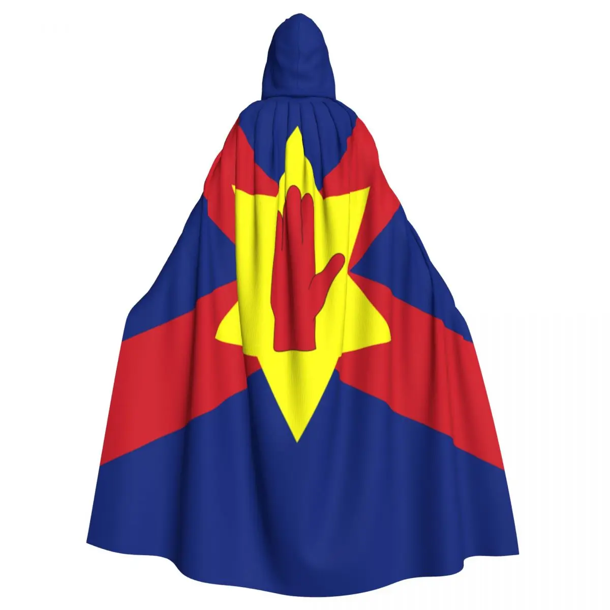 

Hooded Cloak Unisex Cloak with Hood Flag Of The Ulster Nation Cloak Vampire Witch Cape Cosplay Costume