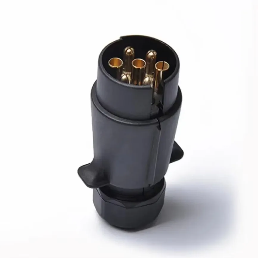 12 В 7-контактная розетка для автомобильного прицепа + вилка фаркоп электрический