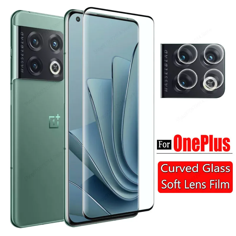 Изогнутое Защитное стекло для экрана OnePlus 10 Pro Защитная пленка объектива камеры One