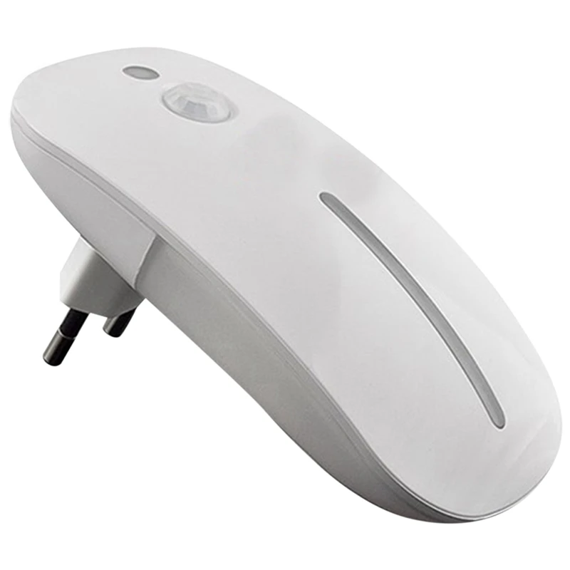 

LED Night Light Motion Sensor Wireless Night Lamp For Hallway Pathway EU Plug 220V