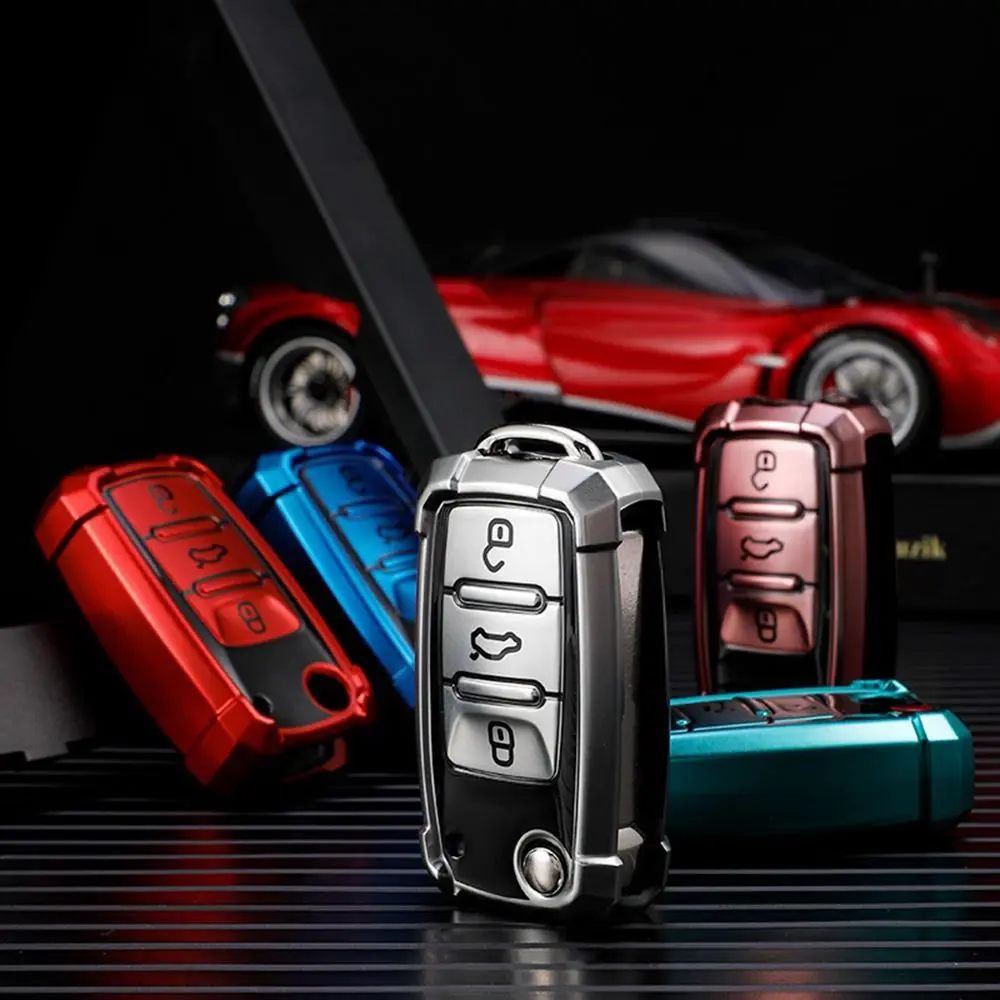 

Полная защита автомобильных аксессуаров, чехол-брелок для ключей, чехол, чехол для ключа с дистанционным управлением для Volkswagen VW | Passat Golf 6 | ...