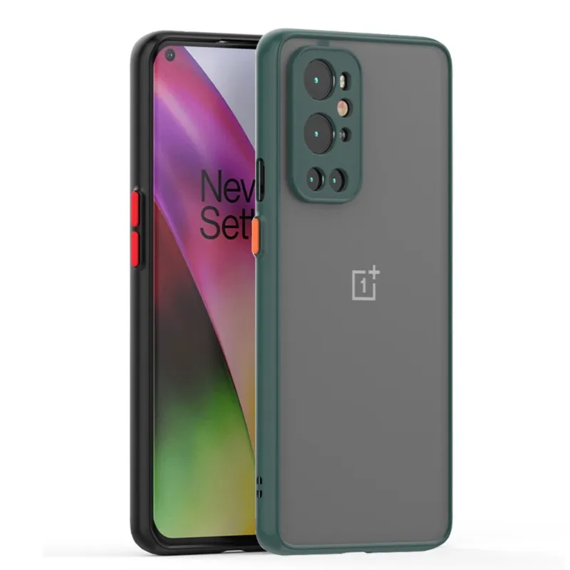 

Phone Cover For OnePlus 9 Pro 10 9RT 8 8T 7 7T Matte Coque Back Case For Oneplus 10 9 8 Pro Nord 2 Shockproof Armor Fundas Cases