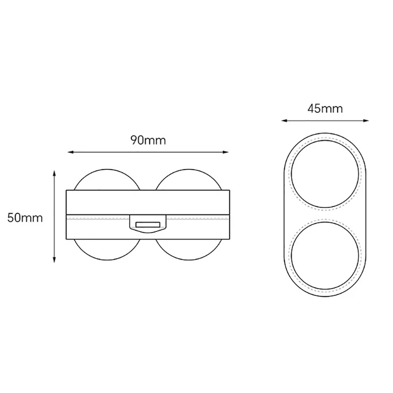 Защитная коробка для настольного тенниса двойная портативная хранения твердый
