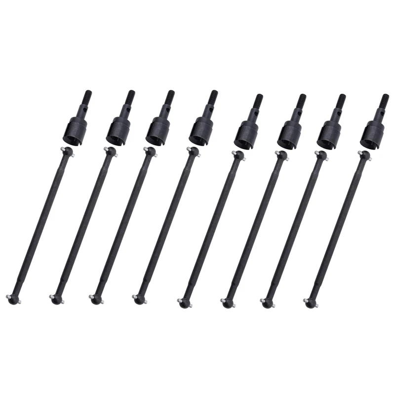 

2X 08029 Dogbones 89,5 мм & Stub колесная ось 02033 приводной вал для 1/10 Redcat HSP Exceed RC Car Truck Замена черного цвета