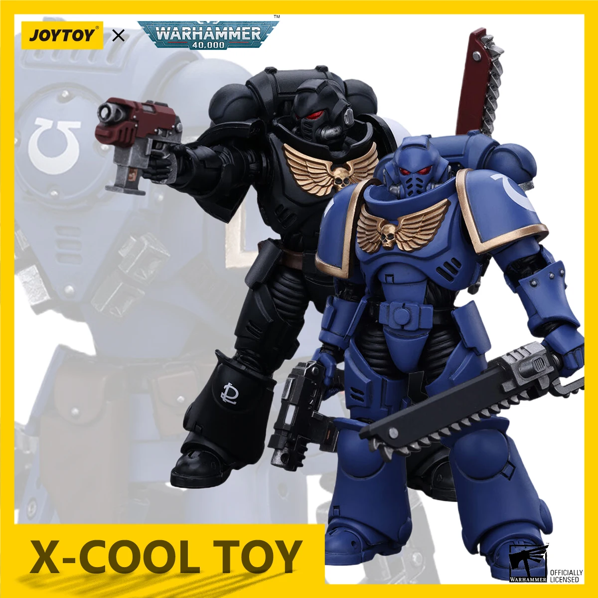 JOYTOY Warhammer 40K экшн-фигурка Ультрамарины Outriders Brother Catonus фигурка Valtus Joint подвижная