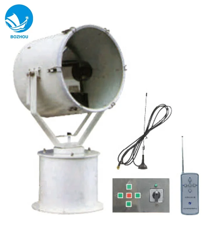 Фото TG28-A 2000 Вт IP56 Морской беспроводной пульт дистанционного управления Search Light Spot Light №2