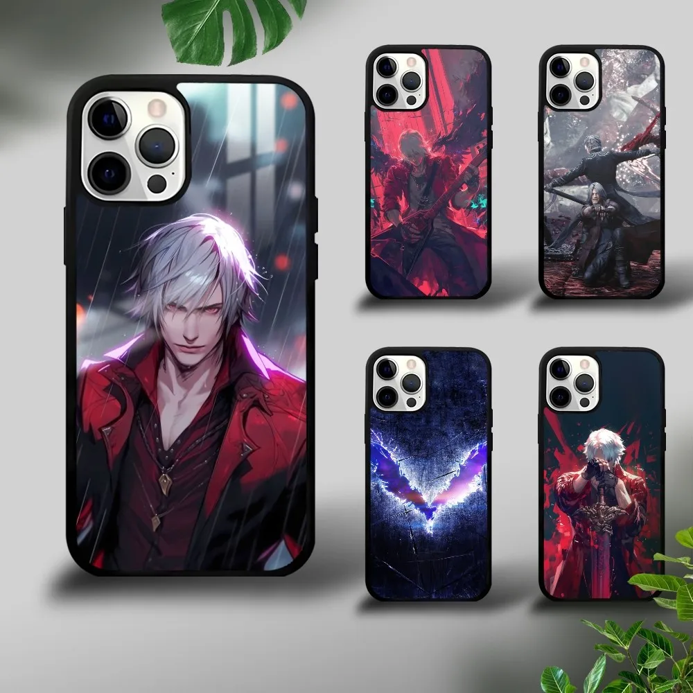 D-Devil M-May CryS Game Phone Case For IPhone 16 15 14 13 12 11 Pro Xs Max Mini Plus Celulares Hard Funda