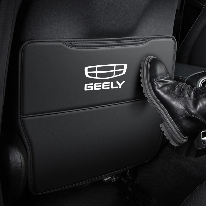 Фото Для Geely Atlas Coolray Emgrand EC7-8 EX7 CK2-3 GL автомобильное сиденье, противоударная накладка на переднее сиденье, спинка, детская противоударная накладка, защитная накладка на сиденье №5