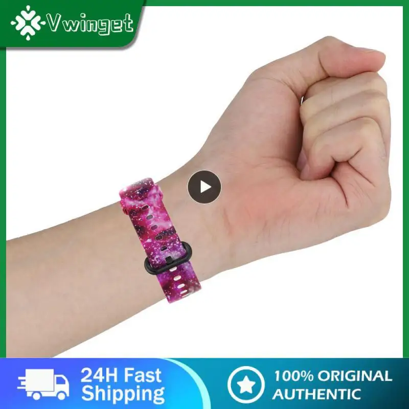 

Wristband Waterproof Smart Accessories Printed Strap Sweatproof Thickened Replacement Watchband For Mi Watch Lite