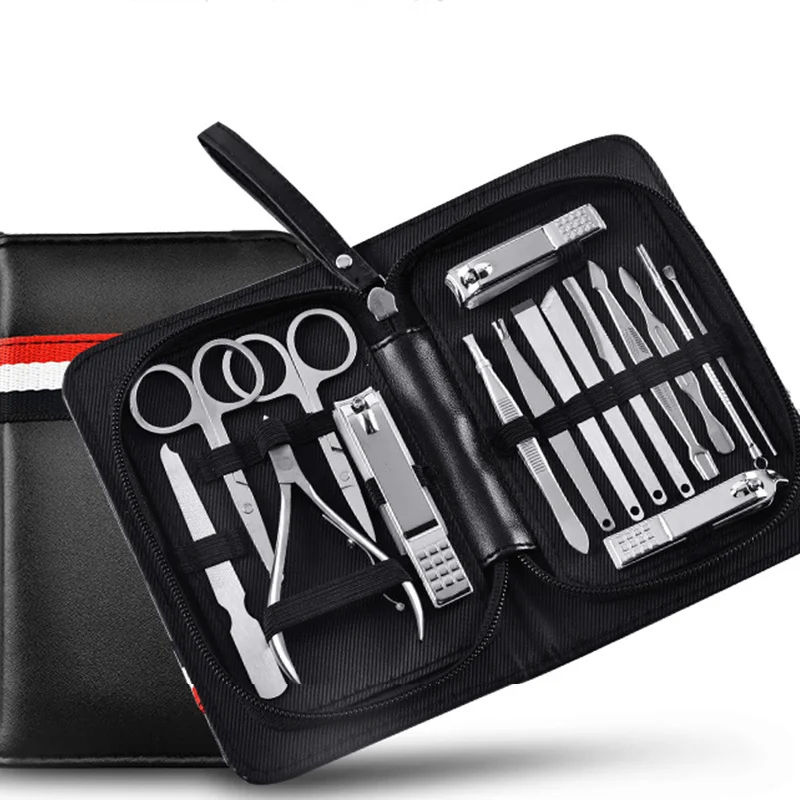 

16 шт., набор ножниц из нержавеющей стали для маникюра и педикюра