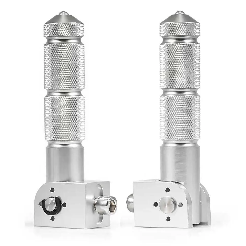 

Универсальные педали с ЧПУ с резьбой M8 дюйма, 5/16 дюйма, складная подставка для ног, подножка для мотоциклов, велосипедов, электромобилей, мопедов, картингов