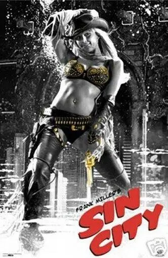 

SIN CITY NANCY STRIPPING MOVIE POSTER JESSICA ALBA PRINT IMAGE PHOTO