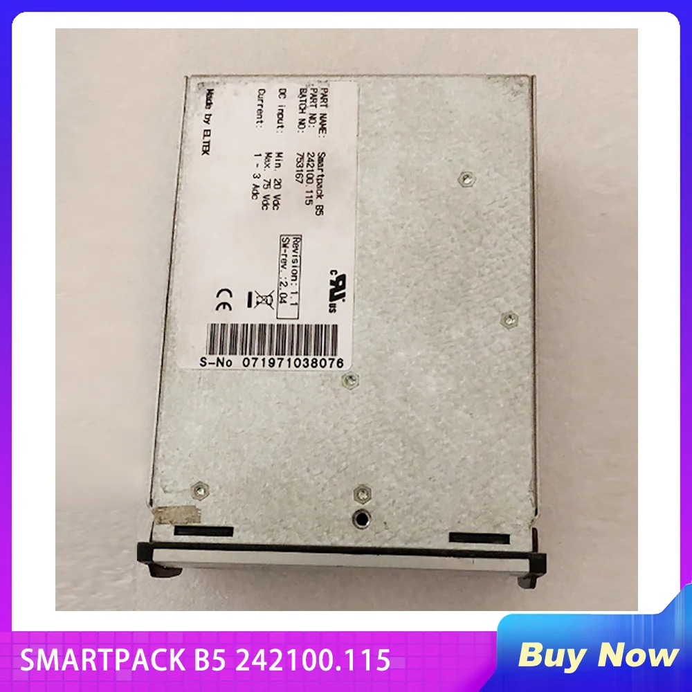 

Модуль мониторинга мощности для ELTEK SMARTPACK B5 242100,115 полностью протестирован