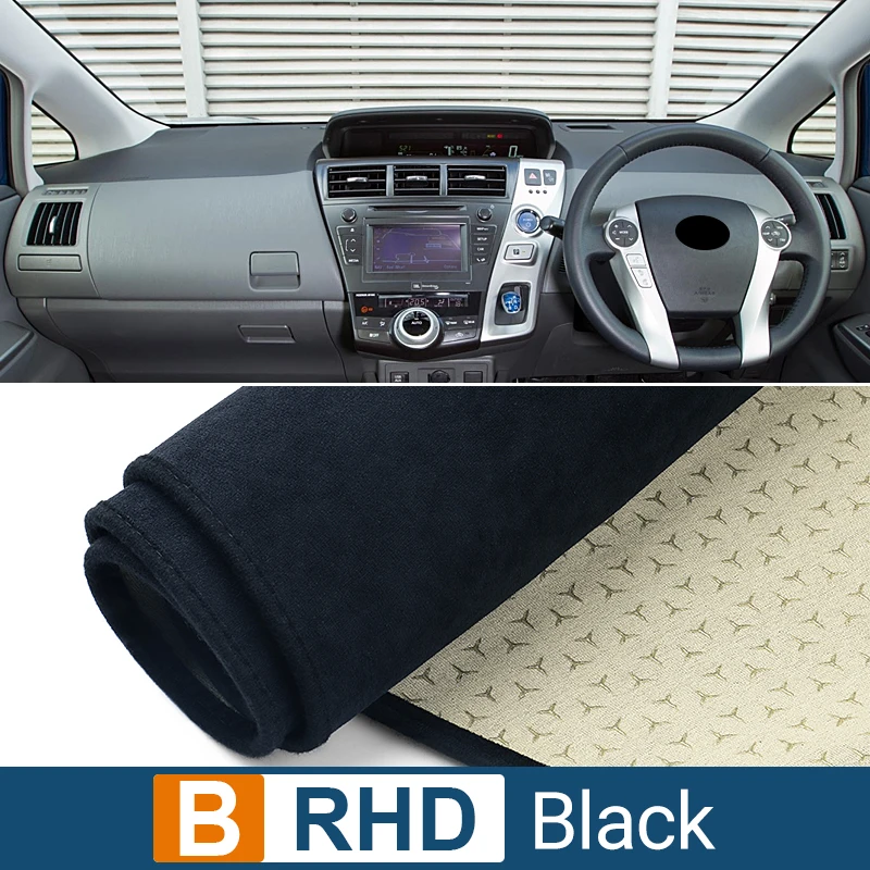 

Солнцезащитный Чехол На Приборную Панель Для Toyota Prius V Plus Alpha Hybrid 2012-2019, Аксессуары Для Интерьера Автомобиля