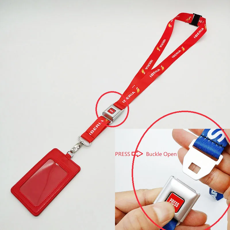 Пряжка ремня безопасности для авиапочты Италии авиакомпании Alitalia шнурок посадки