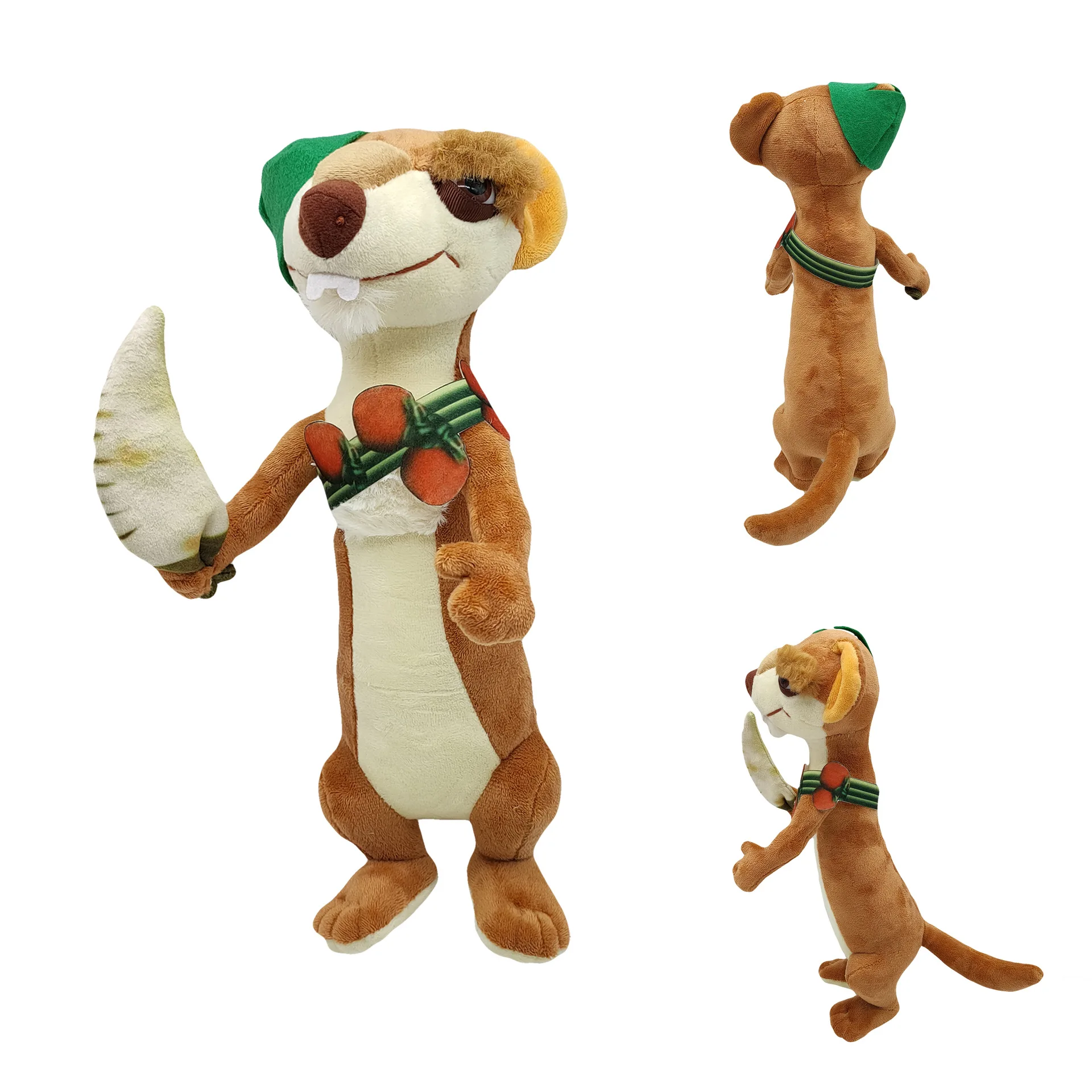 

The Ice Age Adventures of Buck Wild Plush Toys Soft Cute Plushie Doll Miraculous Stitch Jouet Enfant Peluche Anime