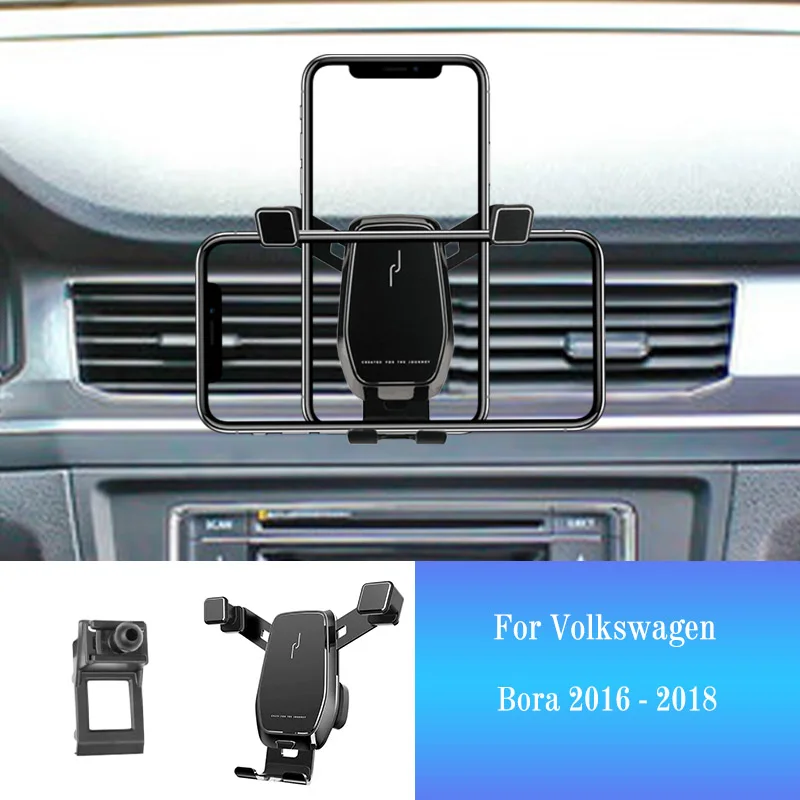 

Car Mobile Phone Holder for VolksWagenwerk VW Bora 2013-2015 2016-2018 Car Bracket GPS Stand 360 Degree Rotatable Support