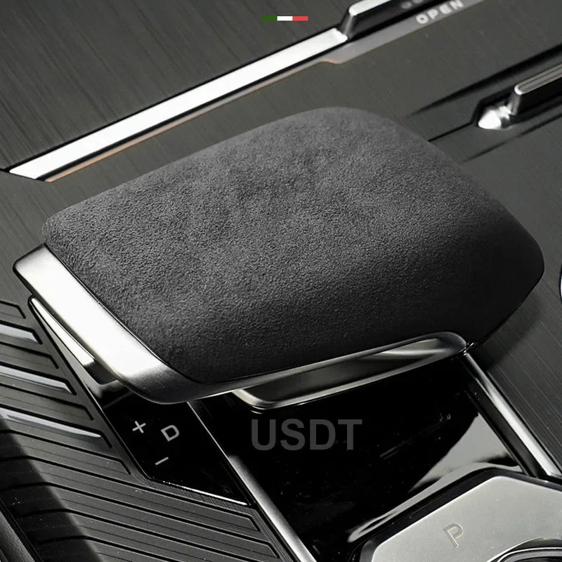 

Для Changan CS55 PLUS CS55Plus 2022 2023 2024 аксессуары для интерьера кожаный автомобильный чехол для ручки переключения передач замшевая крышка защитный коврик