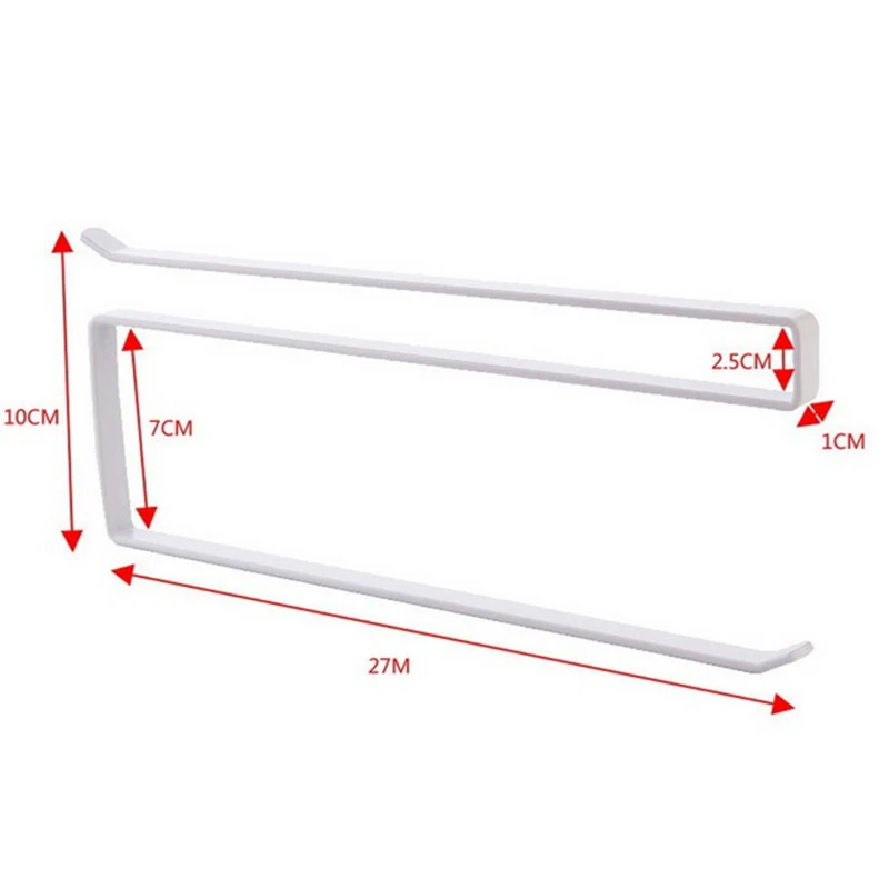 

Держатель для бумажного рулона металлический черный/белый