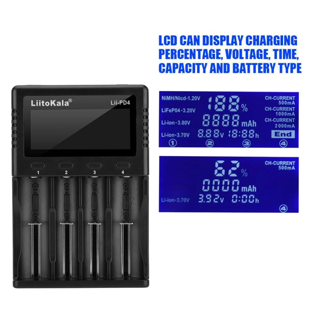 

4 Slots LCD Multi-use Professional for Home Shop with EU Plug