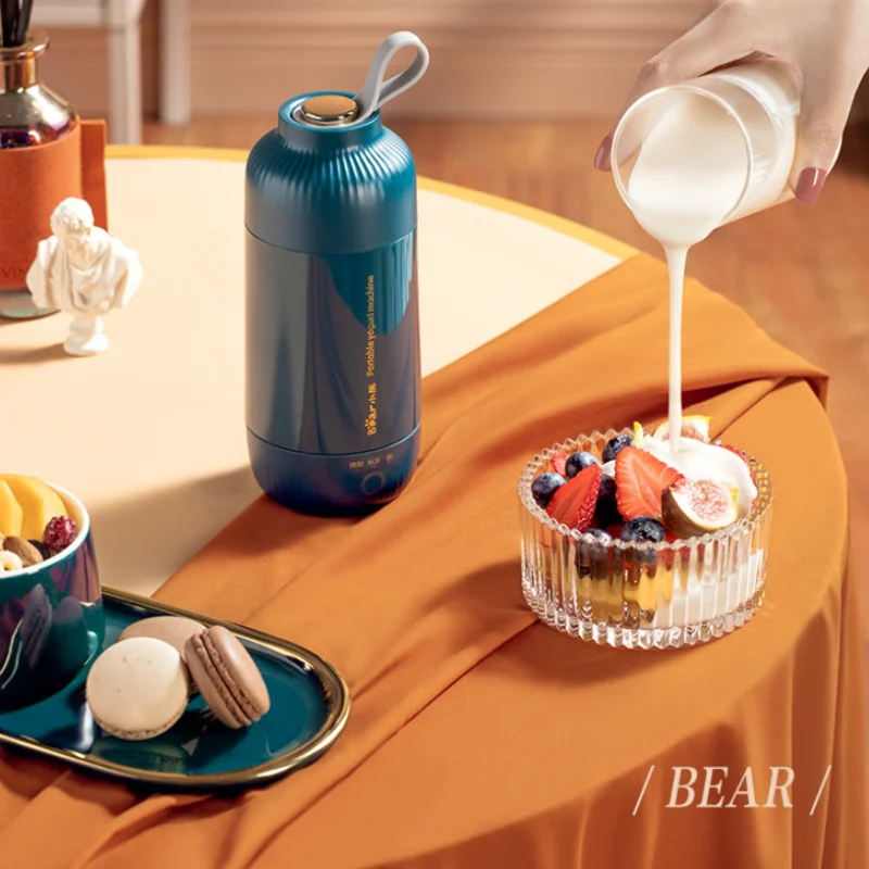 280ml yogurt maker machine cup portable usb charging glass liner kitchen appliance milk fermenter smart yogurt making machine free global shipping