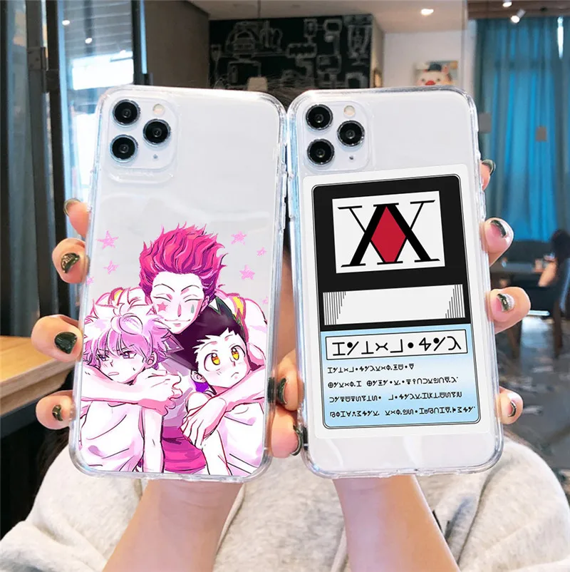 Мягкий силиконовый чехол для телефона IPhone 13 12 11 Pro Max 6 7 8 Plus X XR MAX SE3 Hunter HXH Anime 3
