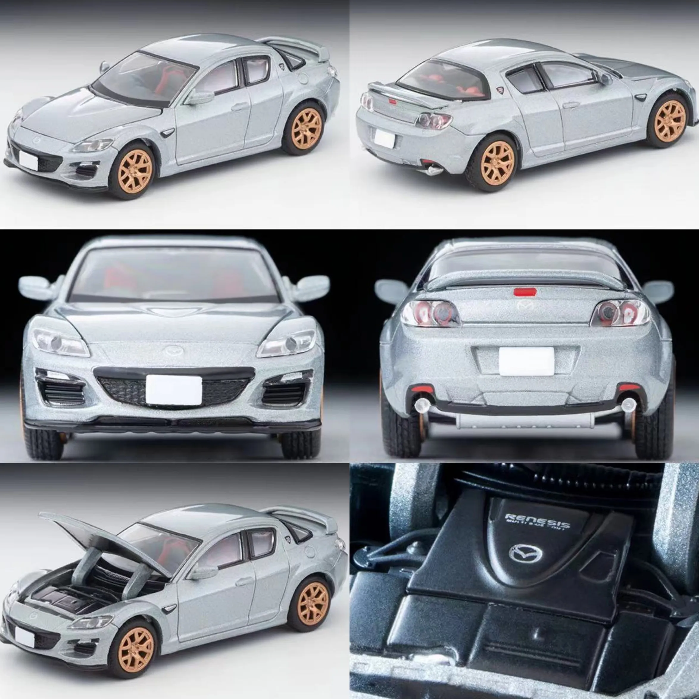 TAKARA TOMY TLV LV-N японская машина Times Vol.18 Mazda RX-8 Spirit R миниатюрная модель из сплава