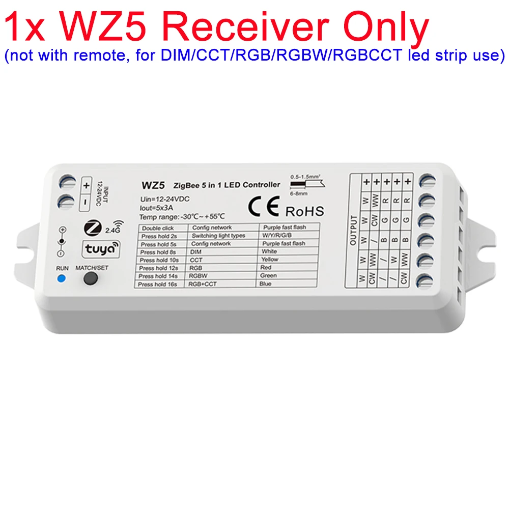 RGB-контроллер Veromount ZigBee Tuya  для светодиодной ленты