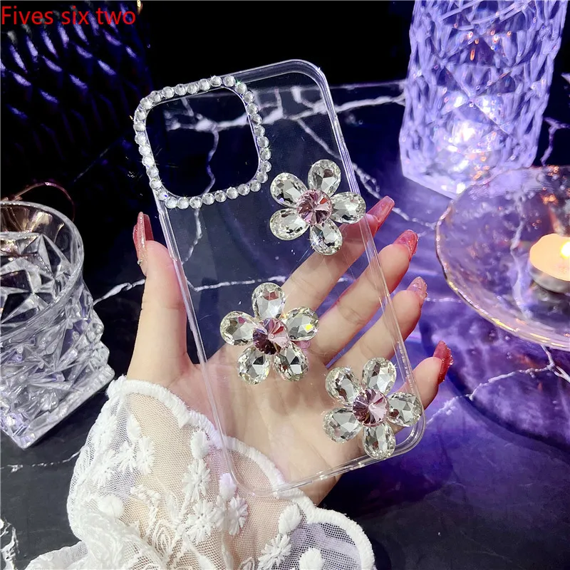 Роскошный полностью Алмазный силиконовый чехол для Samsung A20 A30 A50 A70 A31 A51 A71 A7 A02 A03 Note