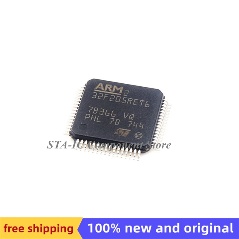 

STM32F205RET6 LQFP-64 новая оригинальная бесплатная доставка