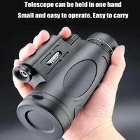 telescope hd professional monocular powerful binoculars long range high quality telescope zoom portable low night vision militar