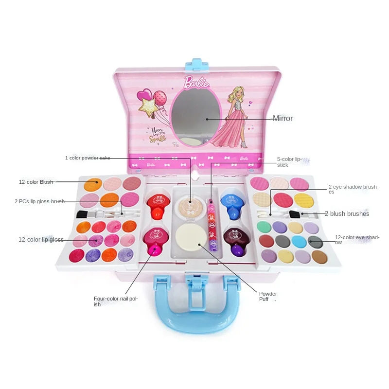 Куклы Барби игрушки для макияжа девочек детский набор принцесса Детская