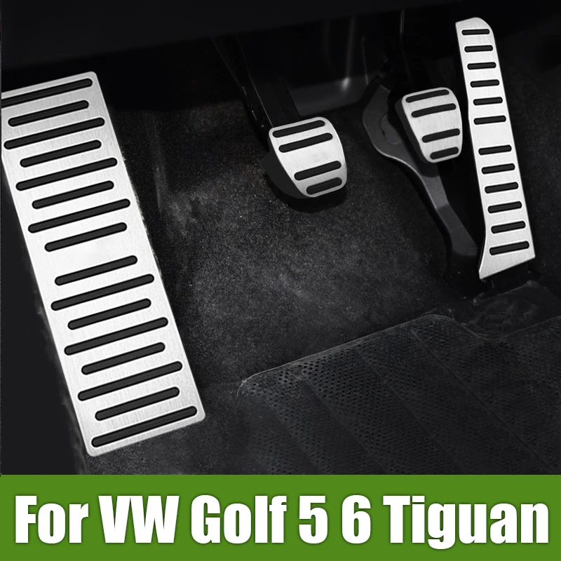 

For Volkswagen VW Jetta Golf 5 6 MK5 MK6 GTI Scirocco EOS Tiguan Passat B6 B7 CC R-line Car Foot Pedal Accelerator Brake Pedals