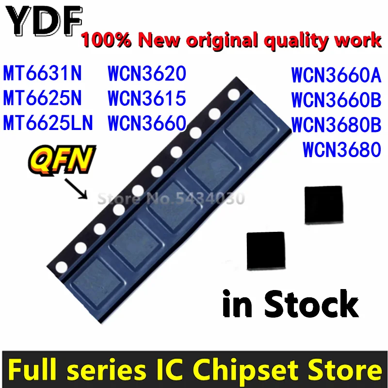 (5 шт.) 100% новый набор микросхем MT6631N MT6625N MT6625LN WCN3615 WCN3660 WCN3660A WCN3660B WCN3680 WCN3680B WCN3620 |