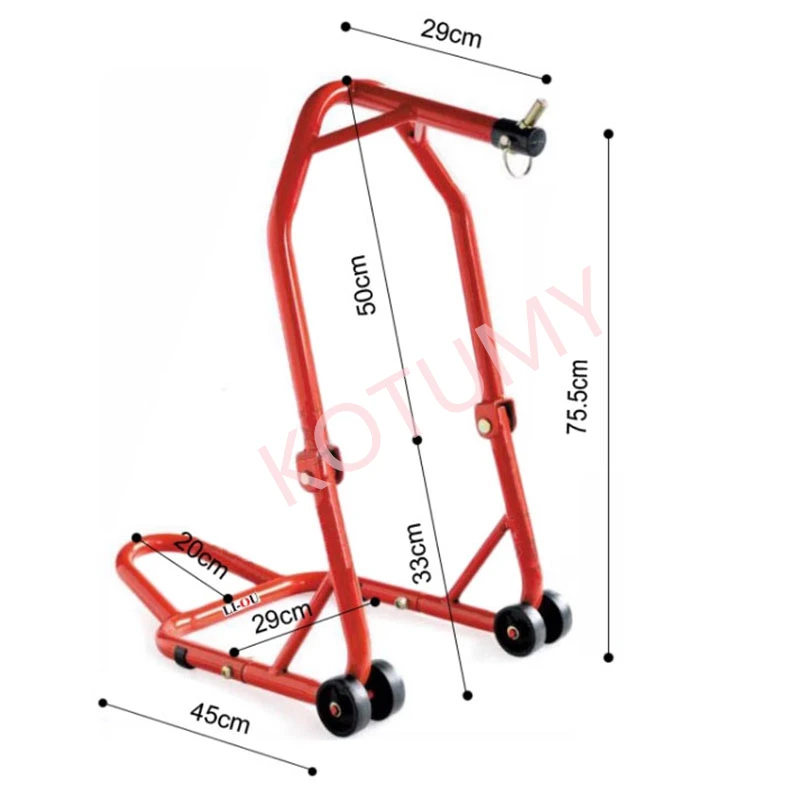 Новая подставка для переднего и заднего колеса мотоцикла колес автоматическая