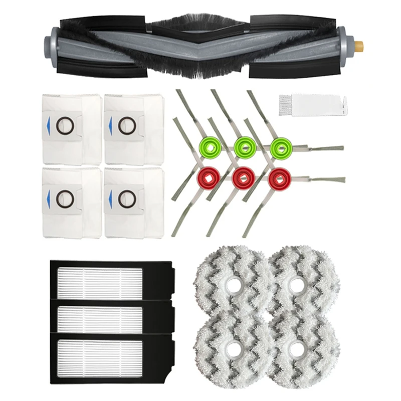 

For Ecovacs Deebot X1 Omni Dust Bag Filter Accessories Robot Vacuum Cleaner Mop Cloth Main Brush Replacement Parts