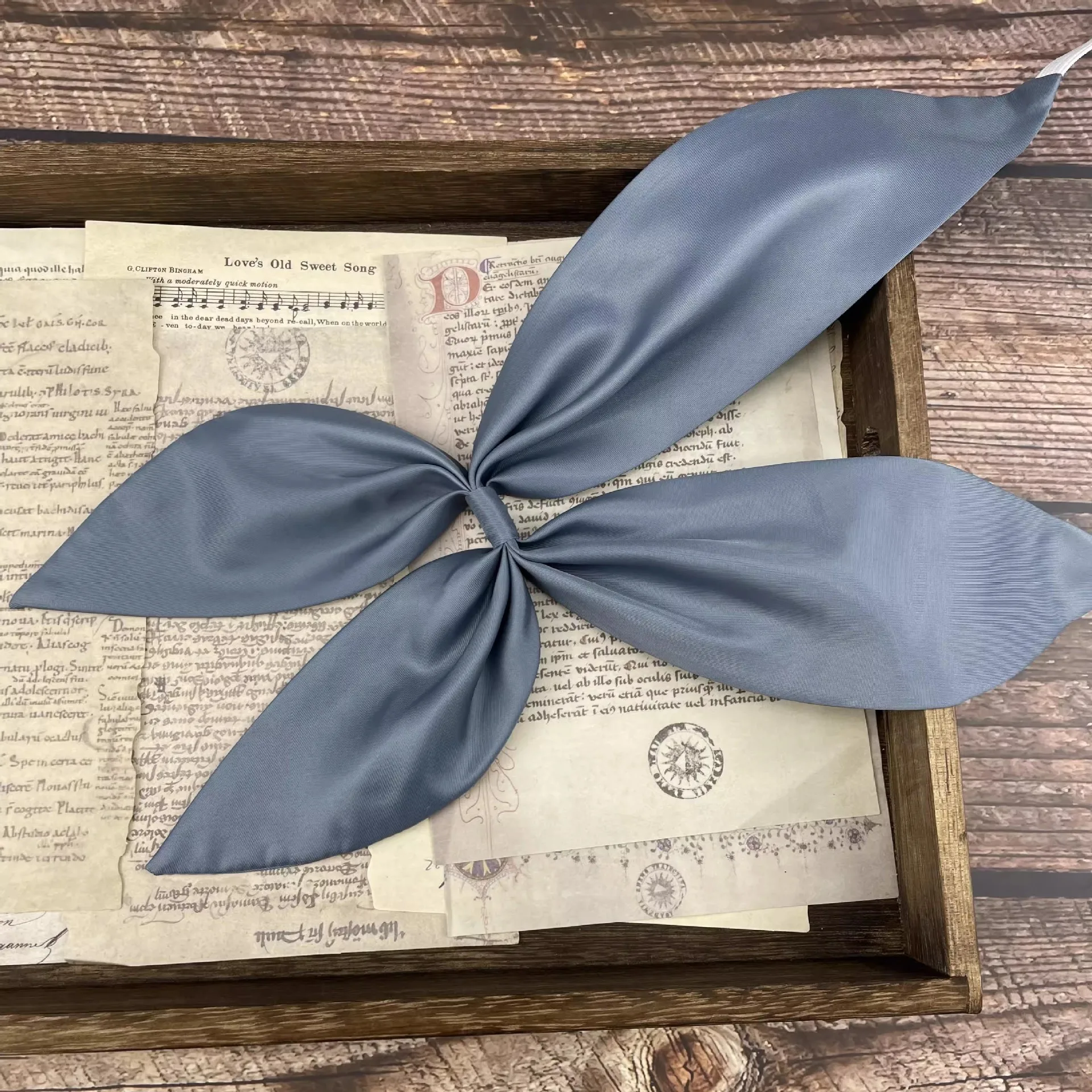 Женский галстук-бабочка классический для женщин деловой однотонный студентов JK