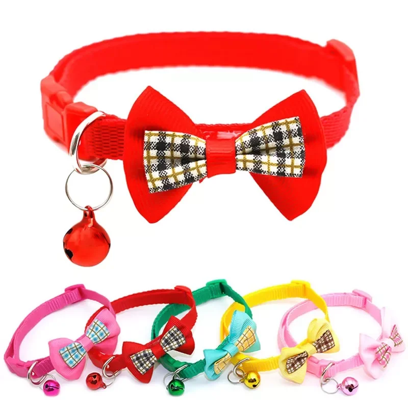 

2022New Bowknot Sale Collar Necktie Puppy Kitten Dog Cat Pet 2022 Pet Supplies 1pc Cat Dog Bow Ties Candy Color Adjustable Bow T