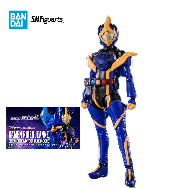 

В наличии Оригинальный BANDAI наездник духов SHF KAMEN Райдер REVICE KAMEN Райдер Жанна Кобра геном лавков куджаку экшн-модель с геном