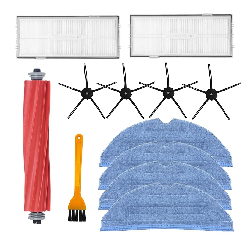 

Mop Cloth Main Side Brush Hepa Filter For Xiaomi Roborock S7 T7 Plus Vacuum Cleaner Replacement Parts Spare Accessories