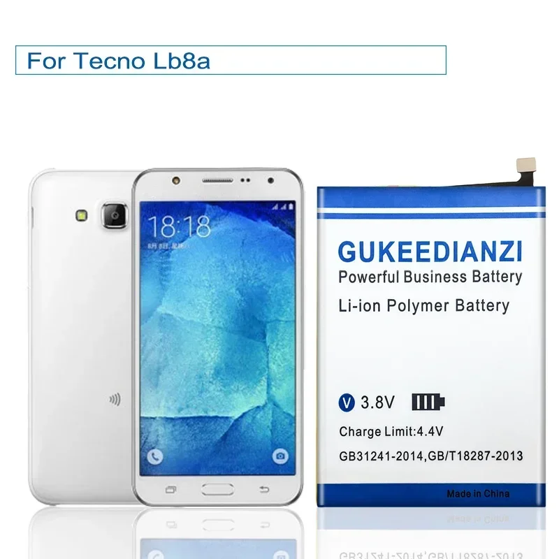 GUKEEDIANZI Battery BL-58AT 6800mAh For Tecno Lb8a Mobile Phone Bateria